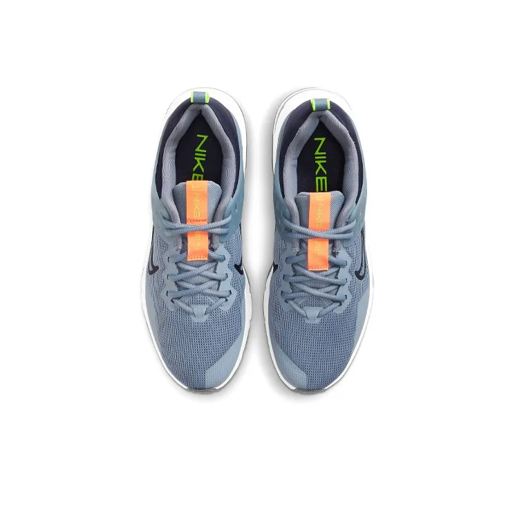 Nike Air Max Alpha Trainer 3 Cushioning Anti Slip And Wear Resistant Low Top Training Shoes Men's Gray Blue Black-3