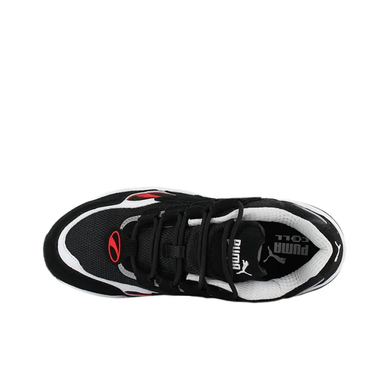 PUMA Cell Venom Low Top Running Shoes Black/White-2