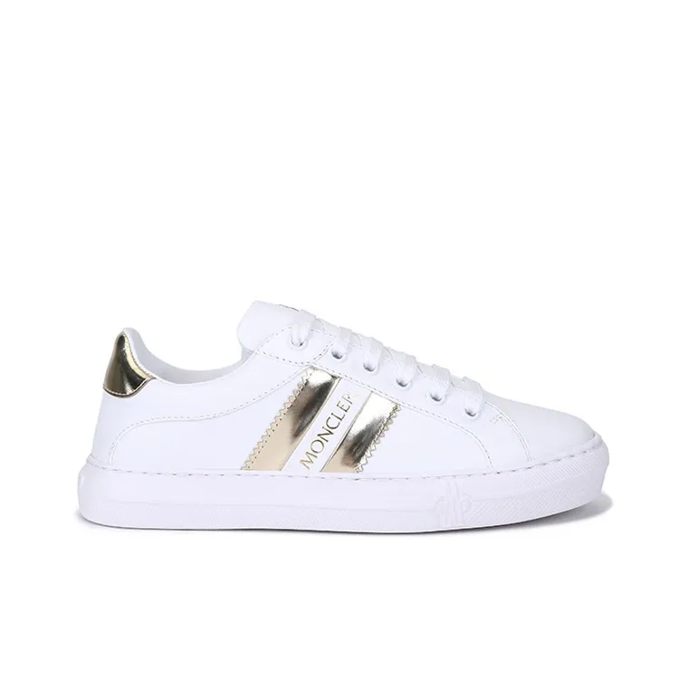 Moncler Low Top Stylish Skateboarding Shoes Women's White-1