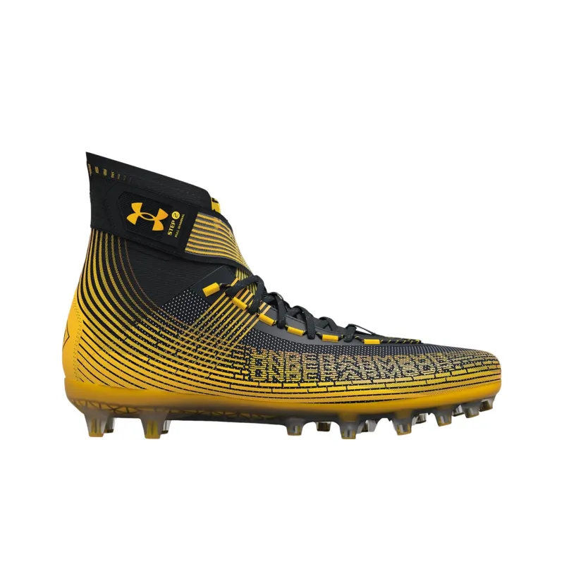 Under Armour Training Shoes Men High-Top Black/Gold-1