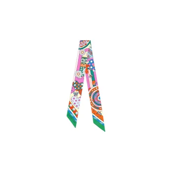 HERMES Silk Scarves Women's Multicolor