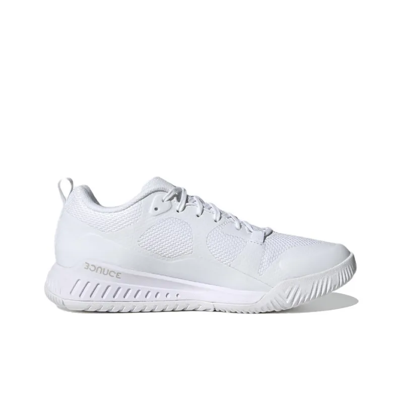 Adidas Court Team Bounce 2.0 Cloud White Silver Metallic Grey Women's-1