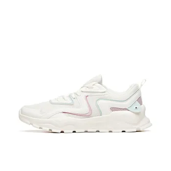 ANTA Variety Training Collection Training Shoes Women's Low Top Ivory White/Gray Purple/Cyan