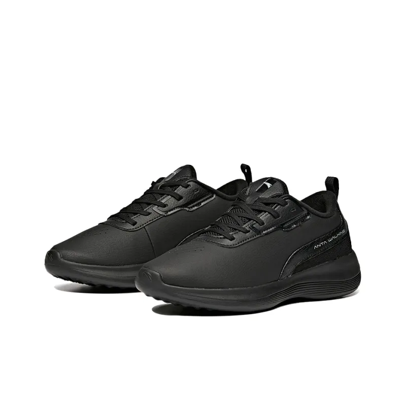 ANTA Training Shoes Women's Low Top Black/Silver-1