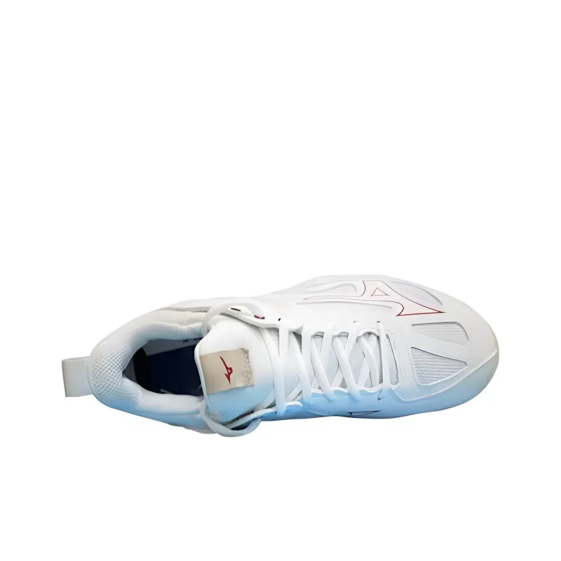 Mizuno Ghost Shadow 'White Red'-2