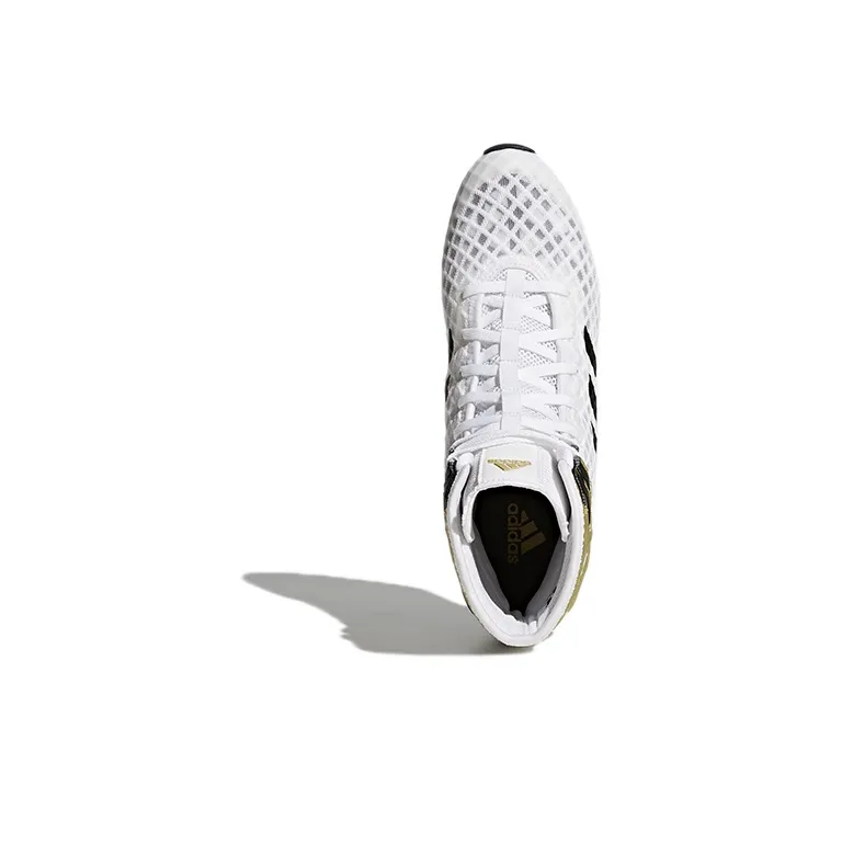 Adidas Speedex 16.1 Boxing Shoes White/Gold-4