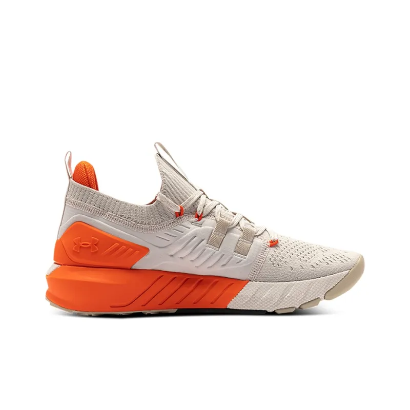 Under Armour Project Rock 3 'Summit White Rogue Orange'-1