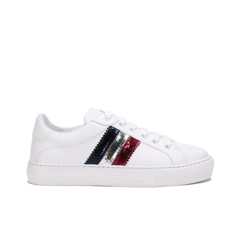 Moncler Stylish Skateboarding Shoes Women's White-1