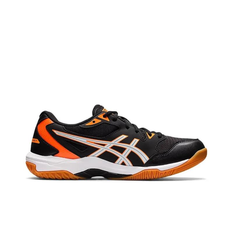 Asics Gel Rocket 10 2E Wide 'Black Shocking Orange'-1