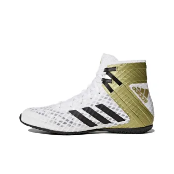 Adidas Speedex 16.1 Boxing Shoes White/Gold
