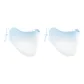 Glacier Blue White *2