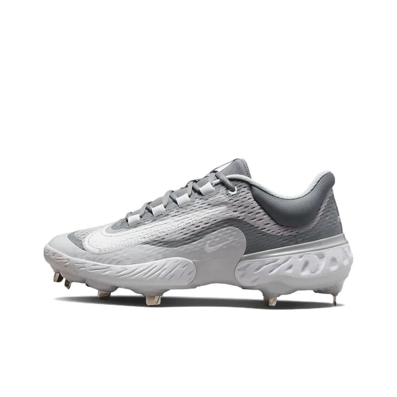 Nike Alpha Huarache Elite 4 Low 'Wolf Grey White'-0