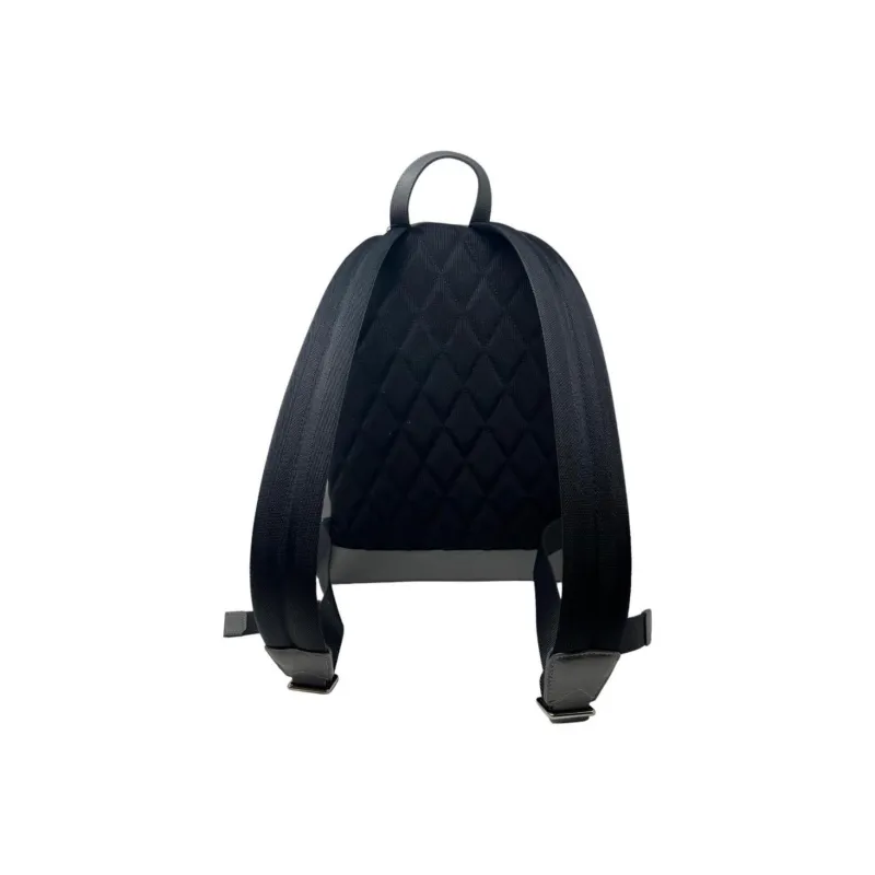 Burberry Leather Backpack Regular Unisex Charcoal Gray-3