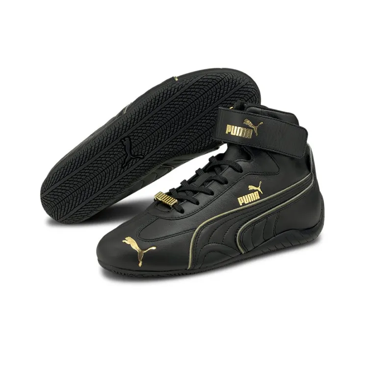 PUMA Speedcat Mid Ls 'Black Team Gold' Women's-2
