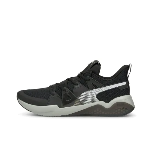 PUMA CELL Fraction Non-slip Lightweight Low-Top Training Shoes Men's Black Gray Color
