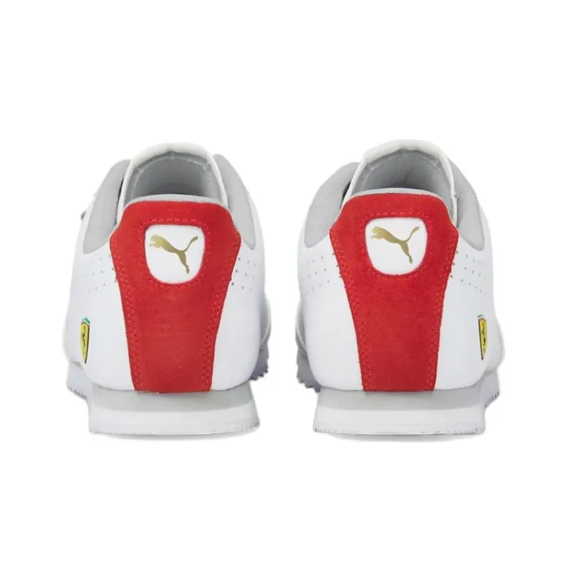 Puma Scuderia Ferrari X Roma Jr 'White Rosso Corsa'-3
