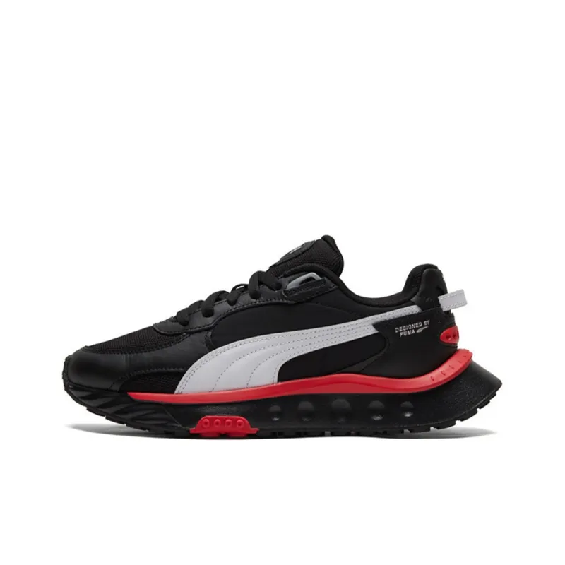 PUMA Wild Rider Route 'Black Poppy Red'-0