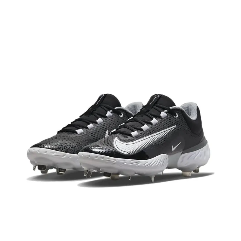 Nike Alpha Huarache Elite 4 Low 'Black Dark Smoke Grey'-2
