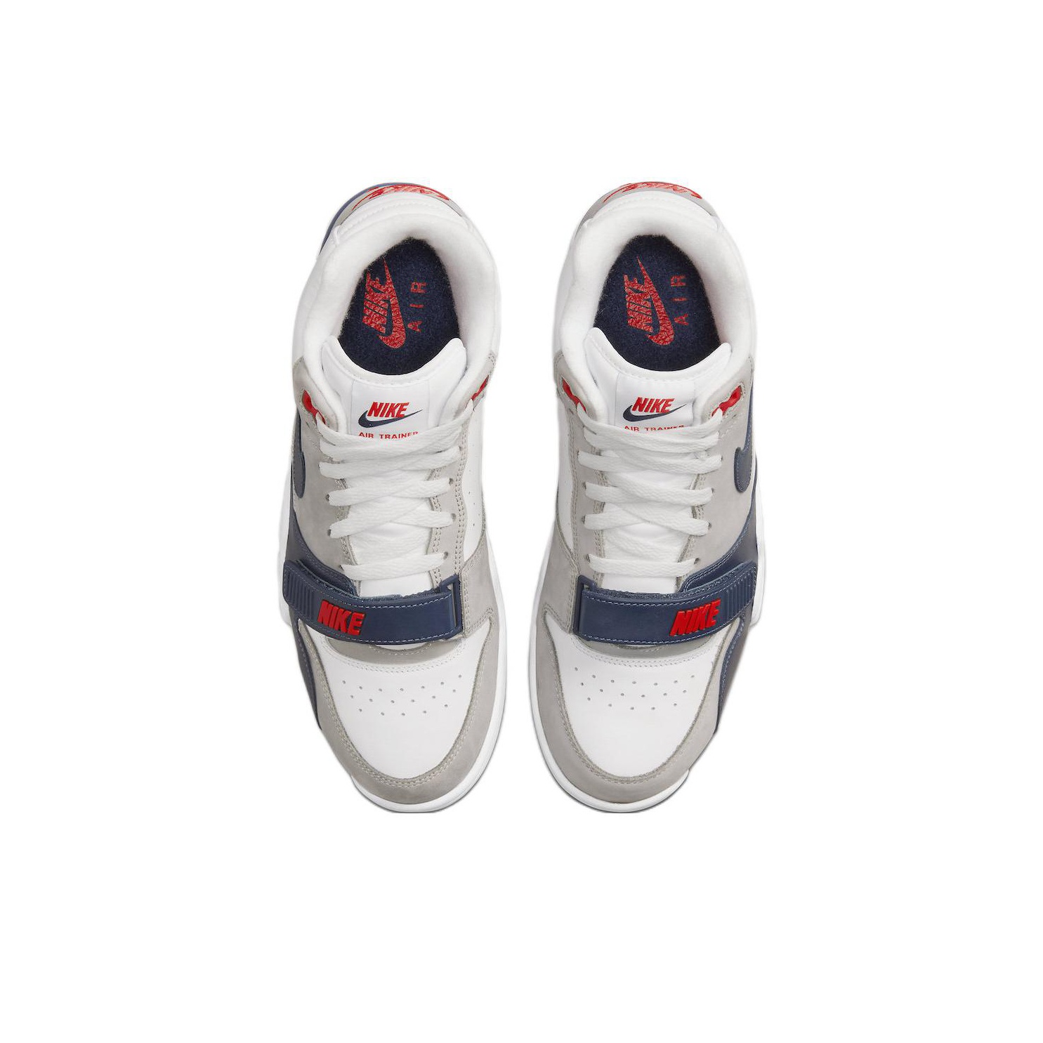 Nike Air Trainer 1 White Midnight Navy Medium Grey - POIZON
