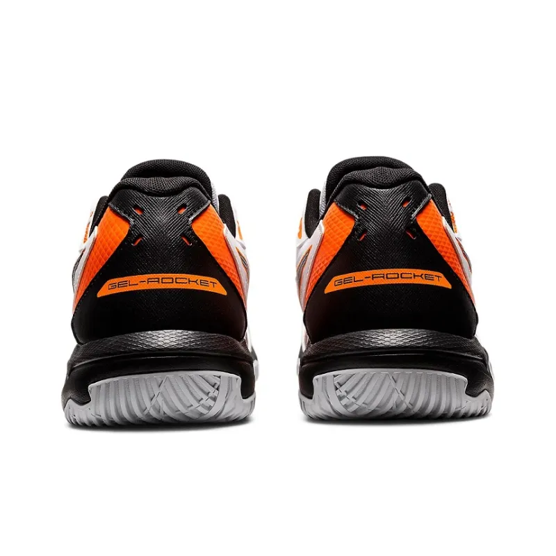 Asics Gel Rocket 10 'White Shocking Orange'-4