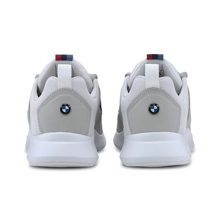 PUMA Bmw M Motorsport Wired Cage Low Top Running Shoes Grey/White-3