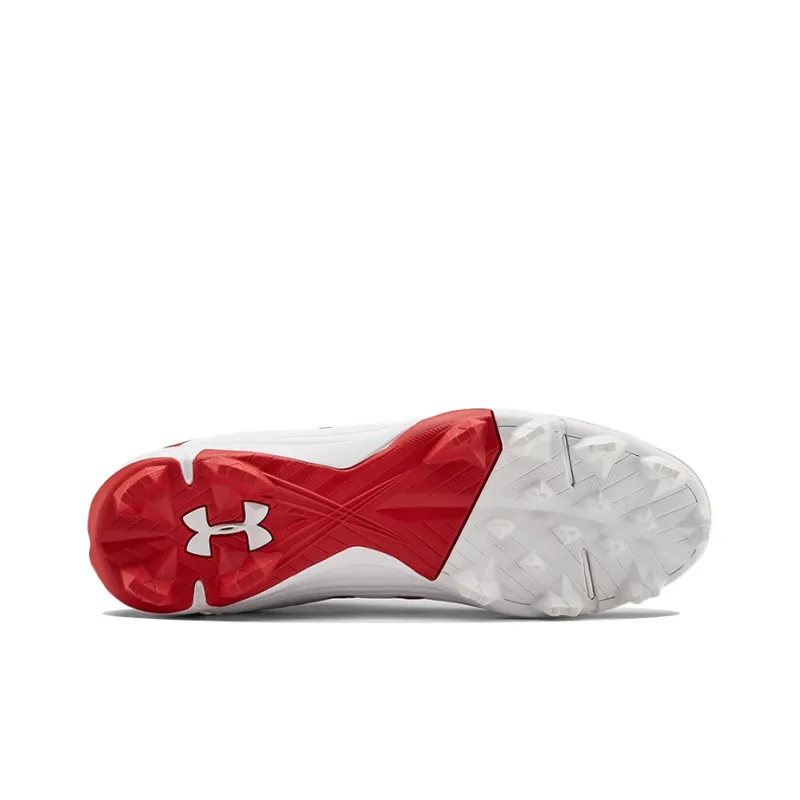 Under Armour Training Shoes Men Low Top White/Red-4