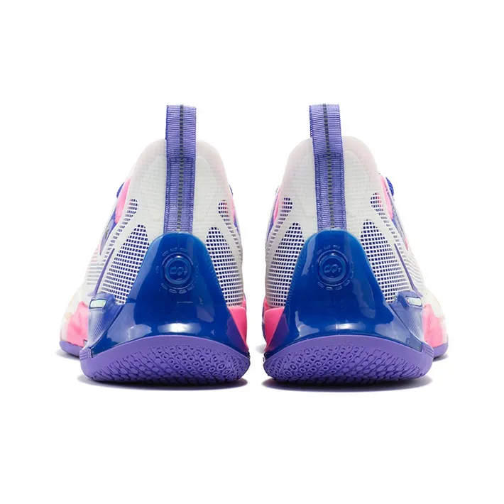 361° Burning War ISO Anti Slip And Wear Resistant Breathable Low Top Basketball Shoes Men's Game Blue-3