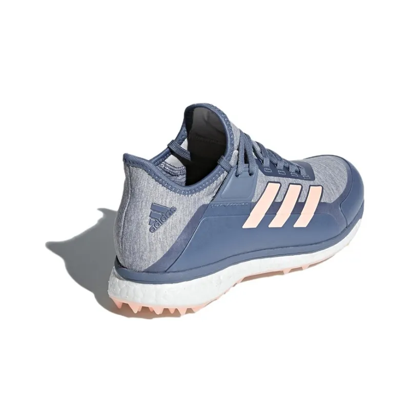 Adidas Fabela X Wear-Resistant Low-Top Training Shoes Women's Blue Pink-3