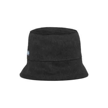 PRADA Reversible Logo-patch Bucket Hat