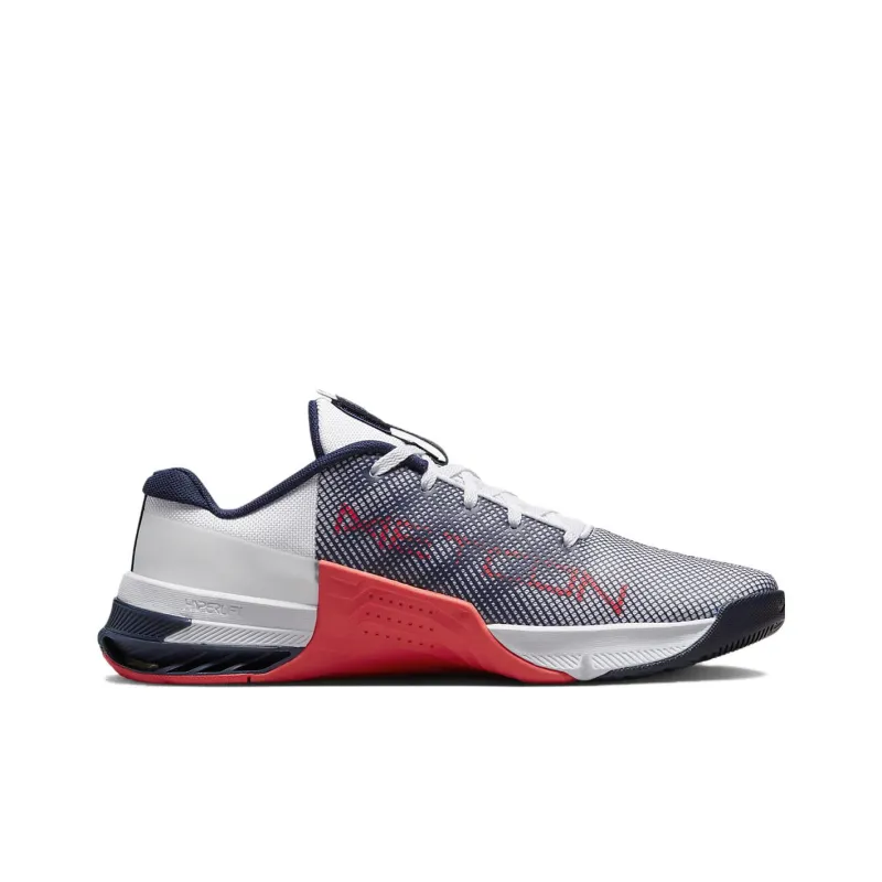 Nike Metcon 8 White Crimson Obsidian-1