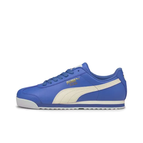 PUMA Roma Training Shoes Men Low-Top Blue/White