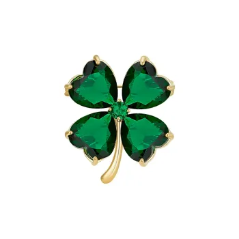 HMZ Brooches Women's Green