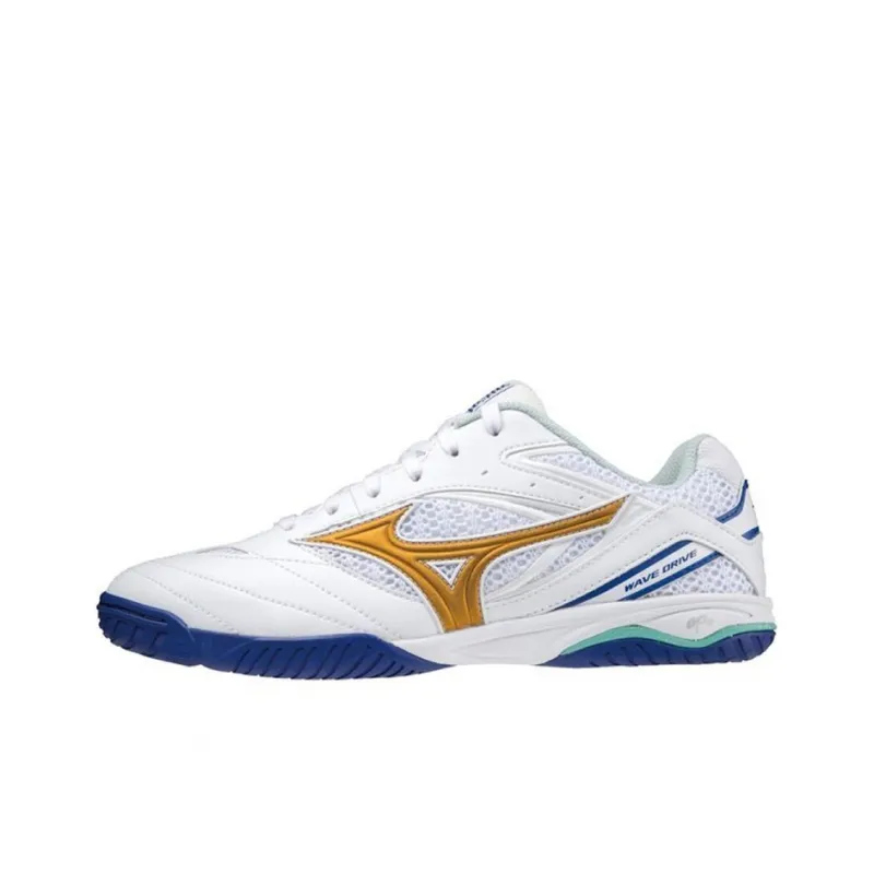 Mizuno Wave Drive 8 'White Gold Blue'-0
