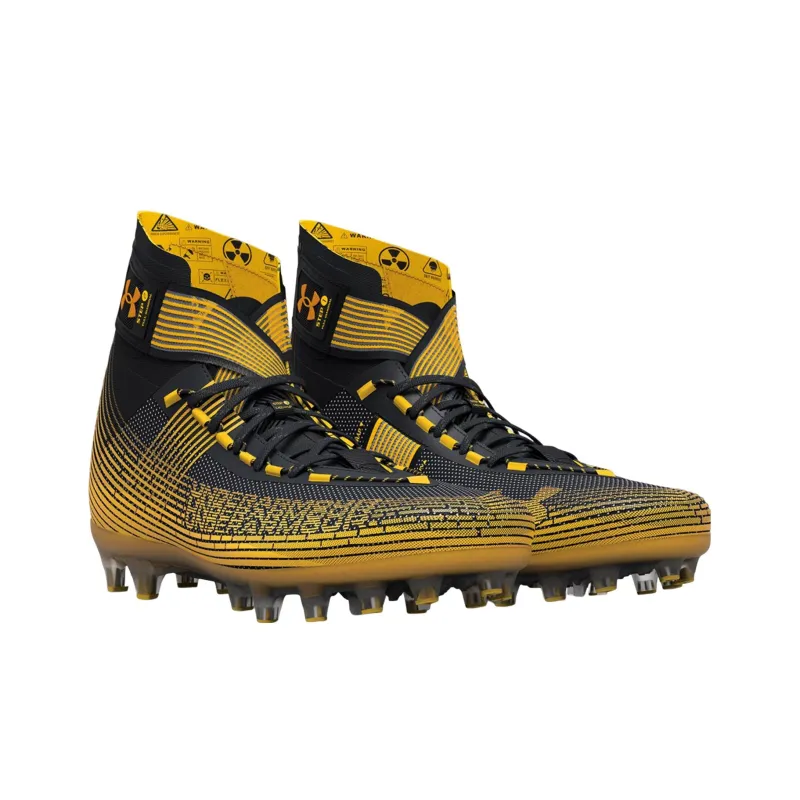 Under Armour Training Shoes Men High-Top Black/Gold-2