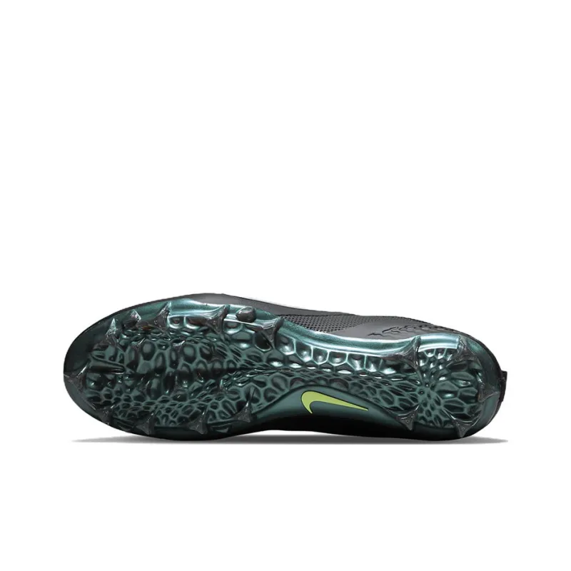 Nike Alpha Huarache 8 Pro 'Black Metallic Silver'-5