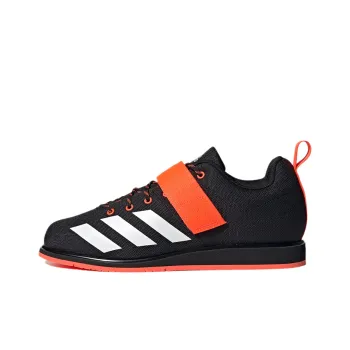 Adidas Powerlift 4 Weightlifting Wear-Resistant Low-Top Training Shoes Unisex Black Orange