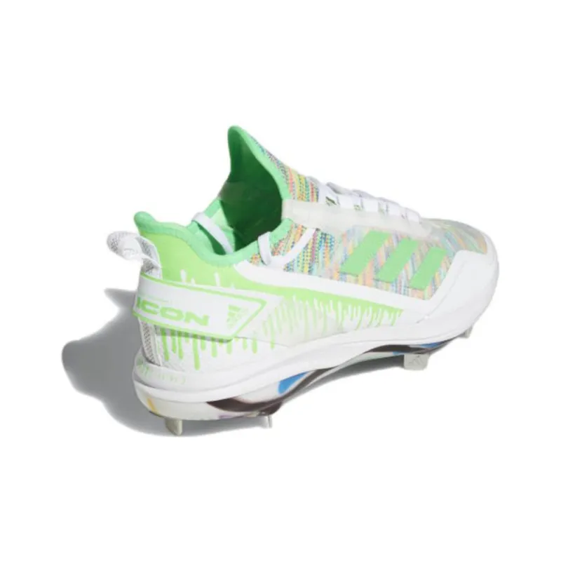 Adidas Icon 7 Boost Dripped Out 'White Screaming Green'-3