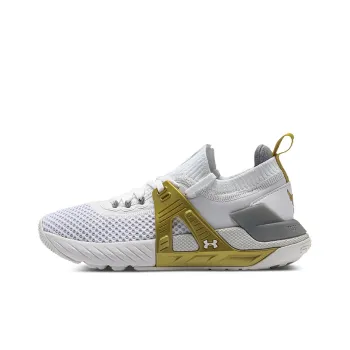 Under Armour Project Rock 4 'White Metallic Gold' Women's