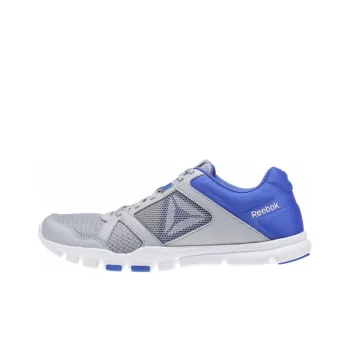 Reebok Yourflex Train 10 MT Anti-Slip Wear-Resistant Low-Top Training Shoes Gray Blue