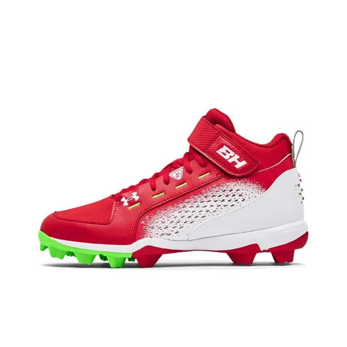 Under Armour Harper Training Shoes Men High-Top Red/White