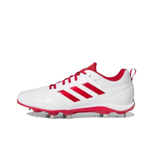 Adidas Stabile 5 Low Cleats 'Red White'
