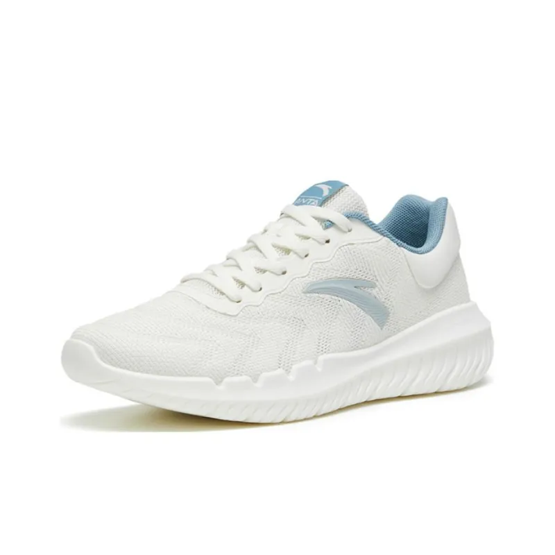 Anta Variety Training Collection Anti Slip Wear Resistant Low Top Training Shoes Ivory White Gray-1