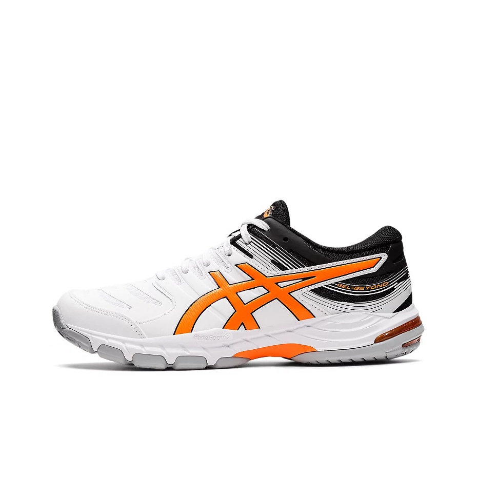 Asics Gel Beyond 6 Training Shoes Men Low Top White Orange