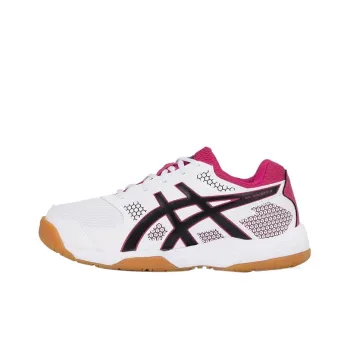 Asics Gel-Rocket 8 Wear-Resistant Low-Top Training Shoes Women's White Purple