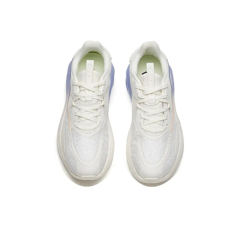 Anta Variety Training Collection Lightweight Low Top Training Shoes Women's Ivory White-3