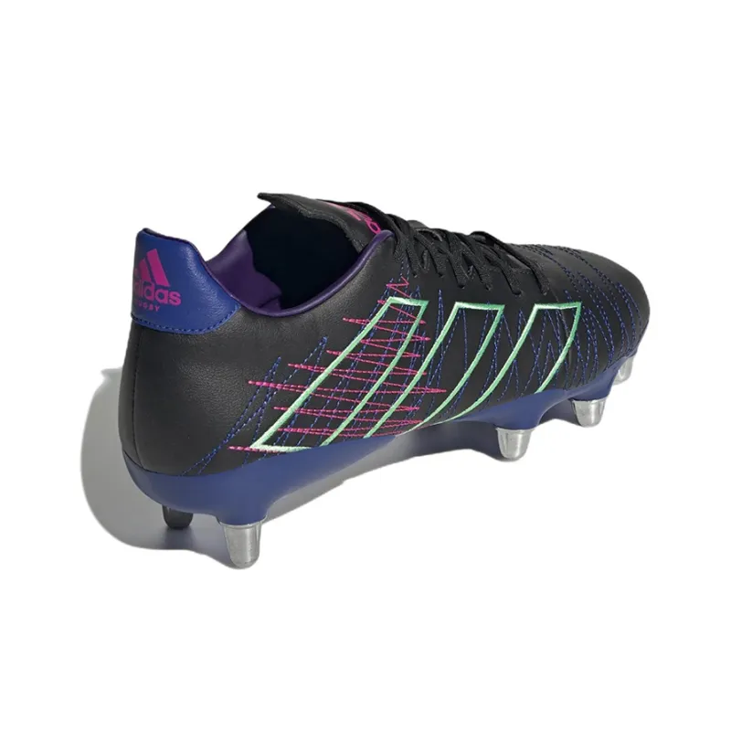 Adidas Kakari Elite Sg Boots 'Black Blue Pink'-2