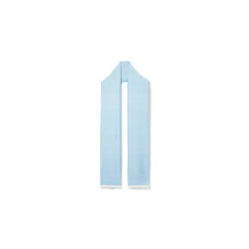 Burberry Knit Scarves Women's Light Blue
