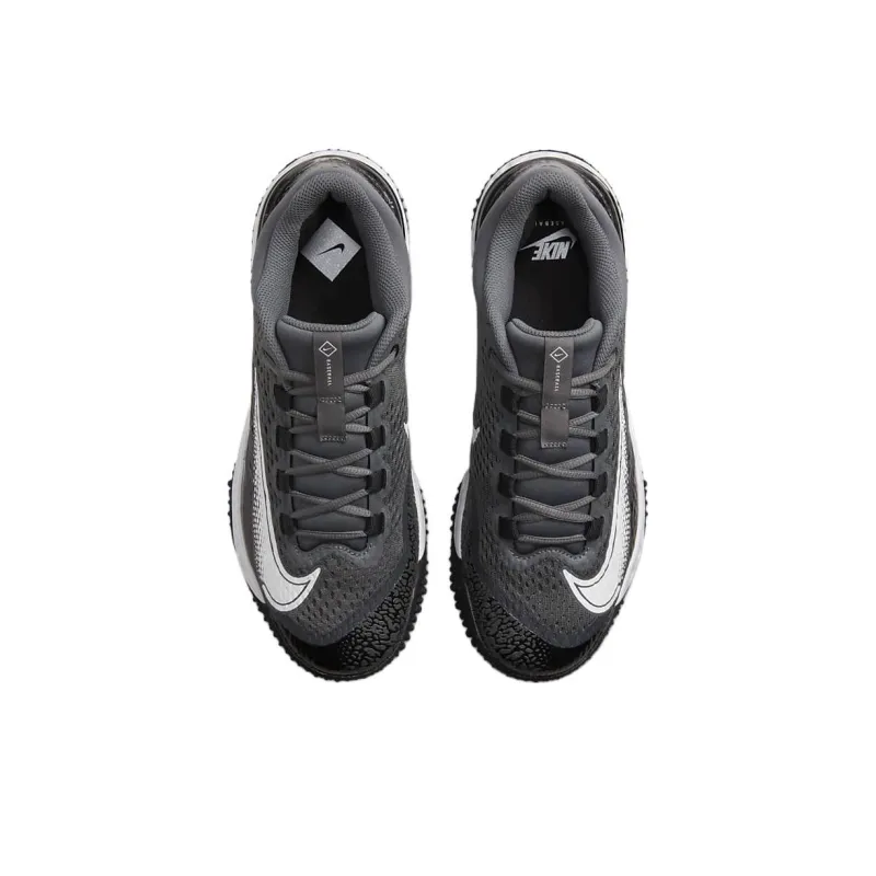 Nike Alpha Huarache Elite 4 Tf 'Black White'-3