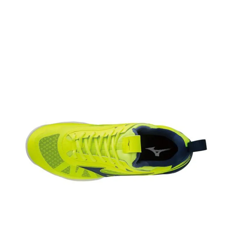 Mizuno Wave Luminous Unise Volleyball Training Shoes Unisex Yellow Blue-2