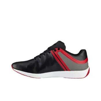 PUMA Ferrari Skin Anti-Slip Wear-Resistant Low-Top Training Shoes Men's Black Red